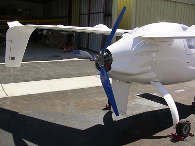 JA5 Walrus Canard Aircraft Engine Intake