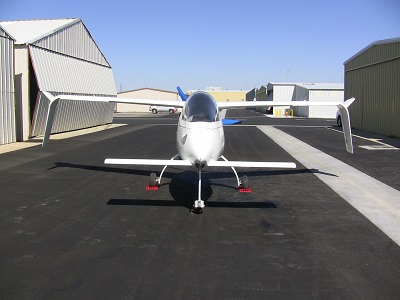 JA5 Walrus Canard Aircraft Front