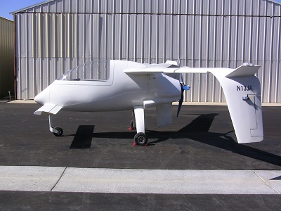 JA5 Walrus Canard Aircraft Left Side