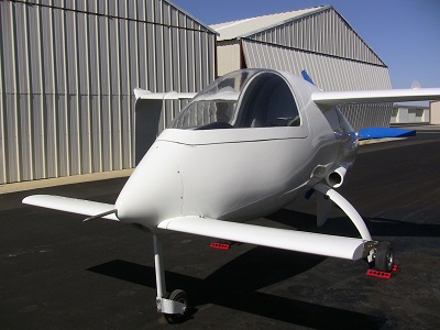 JA5 Walrus Canard Aircraft Nose Left