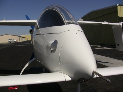 JA5 Walrus Canard Aircraft Nose Right