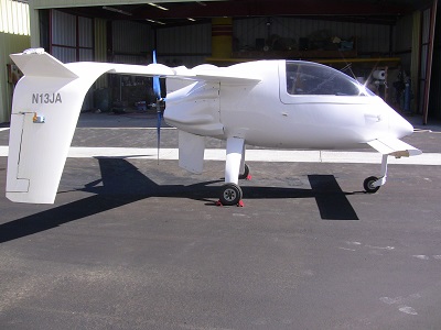 JA5 Walrus Canard Aircraft Right Side