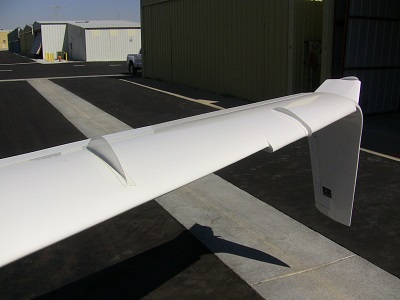 JA5 Walrus Canard Aircraft Wing Fences Cuff