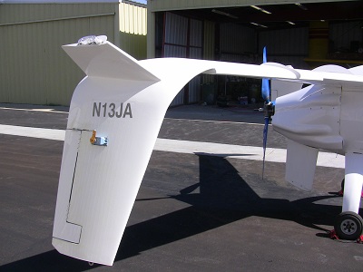 JA5 Walrus Canard Aircraft Winglet
