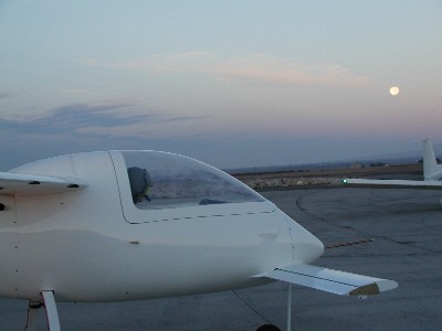 JA5 Walrus Canard Aircraft First Runway Flight Moon