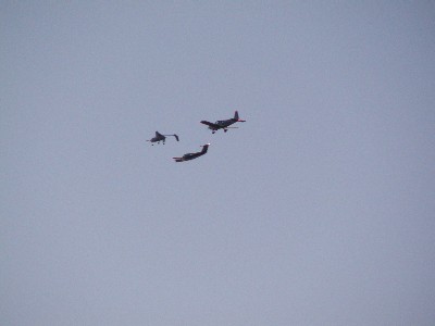 JA5 Walrus Canard Aircraft First Up and Away Airplanes in Formation