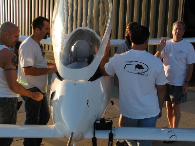 JA5 Walrus Canard Aircraft Second Runway Flight Preflight